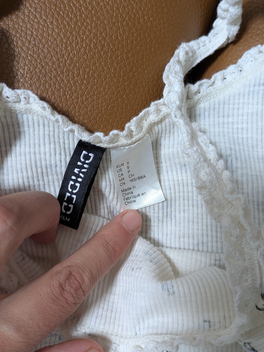 Floral Ribbed Tank - Picture 3 of 4